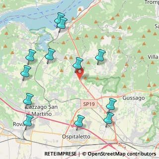 Mappa Via Giacomo Matteotti, 25050 Passirano BS, Italia (5.10333)