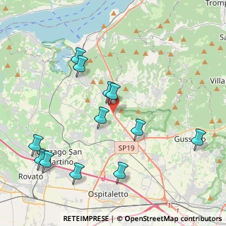 Mappa Via Giacomo Matteotti, 25050 Passirano BS, Italia (4.47917)