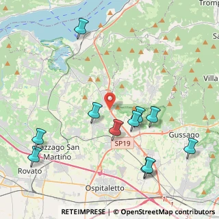 Mappa Via Giacomo Matteotti, 25050 Passirano BS, Italia (4.75727)