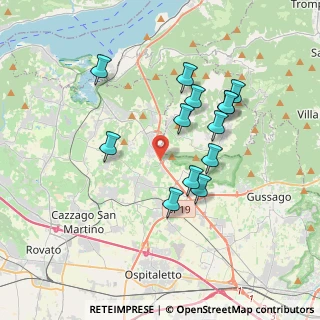 Mappa Via Giacomo Matteotti, 25050 Passirano BS, Italia (3.30231)
