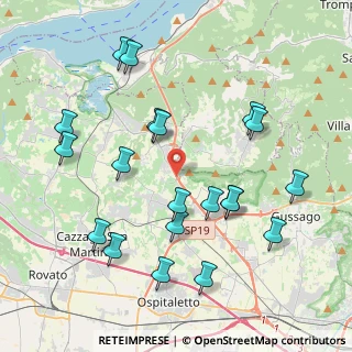 Mappa Via Giacomo Matteotti, 25050 Passirano BS, Italia (4.3215)