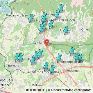 Mappa Via Giacomo Matteotti, 25050 Passirano BS, Italia (2.298)