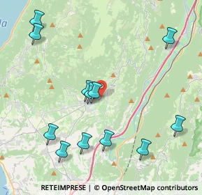 Mappa Via Monte Baldo, 37013 Caprino Veronese VR, Italia (4.65333)