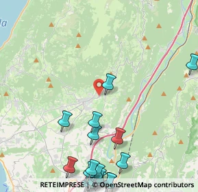 Mappa Via Monte Baldo, 37013 Caprino Veronese VR, Italia (6.235)