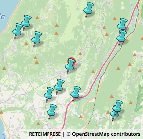 Mappa Via Monte Baldo, 37013 Caprino Veronese VR, Italia (5.23308)