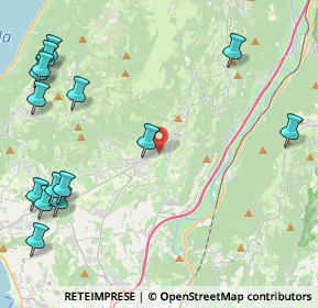 Mappa Via Monte Baldo, 37013 Caprino Veronese VR, Italia (5.97)