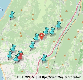 Mappa Via Monte Baldo, 37013 Caprino Veronese VR, Italia (4.43583)