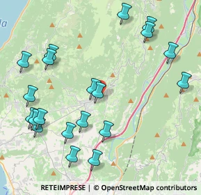 Mappa Via Monte Baldo, 37013 Caprino Veronese VR, Italia (4.894)