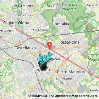 Mappa Via Prealpi, 20025 Legnano MI, Italia (1.75875)