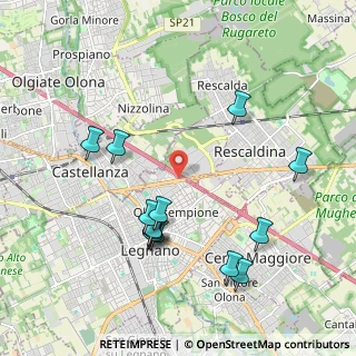 Mappa Via Prealpi, 20025 Legnano MI, Italia (2.11077)