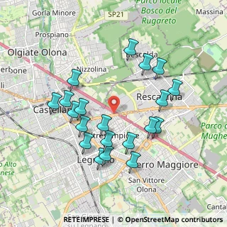 Mappa Via Prealpi, 20025 Legnano MI, Italia (1.834)