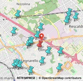 Mappa Via Prealpi, 20025 Legnano MI, Italia (1.194)