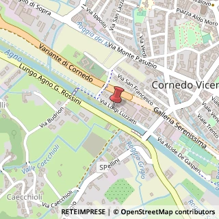 Mappa Via L. Luzzatti, 5, 36073 Cornedo Vicentino VI, Italia, 36073 Cornedo Vicentino, Vicenza (Veneto)