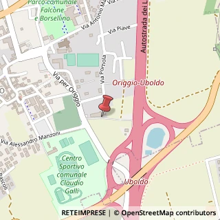 Mappa Via per Origgio, 15, 21040 Uboldo, Varese (Lombardia)