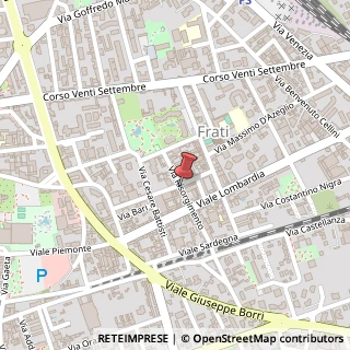 Mappa Via Sauro Nazario, 14A, 21052 Busto Arsizio, Varese (Lombardia)