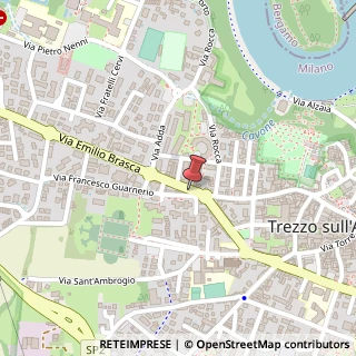 Mappa Via G. B. Bazzoni, 3/B, 20056 Trezzo sull'Adda, Milano (Lombardia)