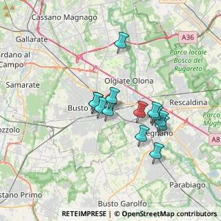 Mappa Via Amalfi, 21052 Busto Arsizio VA, Italia (2.75154)