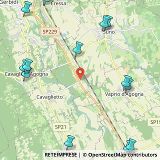 Mappa Via Novara, 28019 Suno NO, Italia (3.40071)
