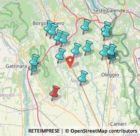Mappa Via Novara, 28019 Suno NO, Italia (7.085)
