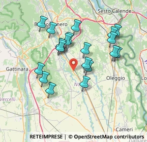 Mappa Via Novara, 28019 Suno NO, Italia (6.678)