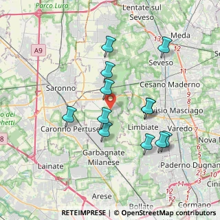 Mappa Piazza S. Pietro, 20020 Solaro MI, Italia (3.41917)