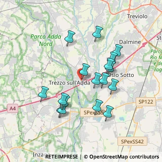 Mappa Via Domenico Grassi, 24042 Capriate San Gervasio BG, Italia (3.47529)