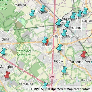 Mappa Vicolo Zara, 21040 Uboldo VA, Italia (3.05294)