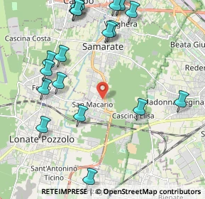 Mappa Via Trento, 21017 Samarate VA, Italia (2.6405)