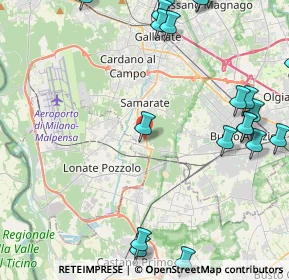 Mappa Via Trento, 21017 Samarate VA, Italia (5.9145)