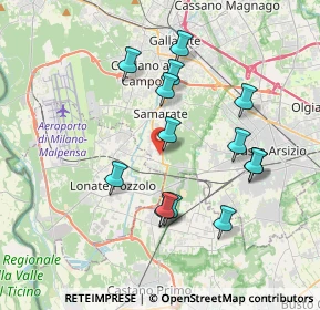 Mappa Via Trento, 21017 Samarate VA, Italia (3.52)