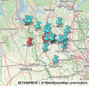 Mappa Via Trento, 21017 Samarate VA, Italia (10.5245)