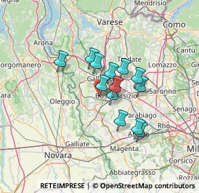 Mappa Via Trento, 21017 Samarate VA, Italia (9.45308)