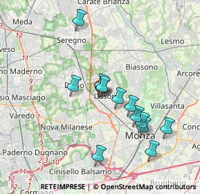 Mappa Via Varese, 20035 Lissone MB, Italia (3.23231)