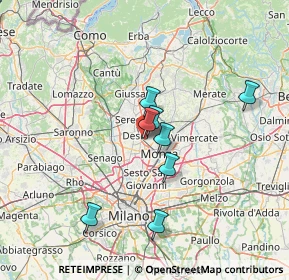 Mappa Via Varese, 20035 Lissone MB, Italia (35.69)