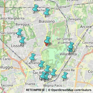 Mappa Piazza Don Primo Mazzolari, 20854 Vedano al Lambro MB, Italia (2.51571)