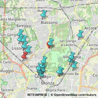 Mappa Piazza Don Primo Mazzolari, 20854 Vedano al Lambro MB, Italia (2.288)