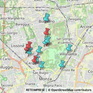 Mappa Piazza Don Primo Mazzolari, 20854 Vedano al Lambro MB, Italia (1.68267)