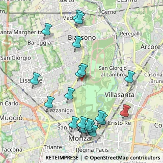 Mappa Piazza Don Primo Mazzolari, 20854 Vedano al Lambro MB, Italia (2.3865)