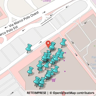 Mappa Via Togliatti 1 Centro Commerciale Auchan, 20027 Rescaldina MI, Italia (0.05556)