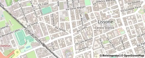 Mappa Lissone