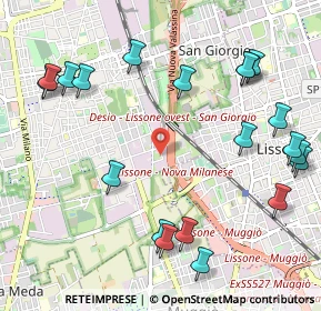 Mappa Via del Commercio, 20033 Desio MB, Italia (1.3005)