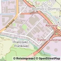 Map San Dorligo della Valle