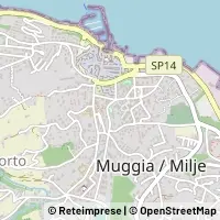 Mapa Muggia