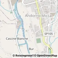 Karte Andorno Micca