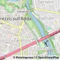 地图 Trezzo sull'Adda