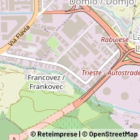 Karte San Dorligo della Valle