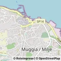 Karte Muggia