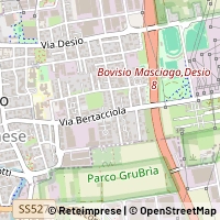 Map Bovisio-Masciago