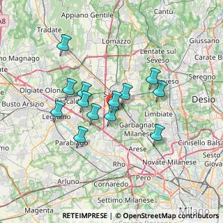 Mappa SP233 N, 21040 Origgio VA, Italia (5.81538)