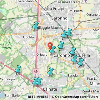 Mappa SP233 N, 21040 Origgio VA, Italia (2.21417)